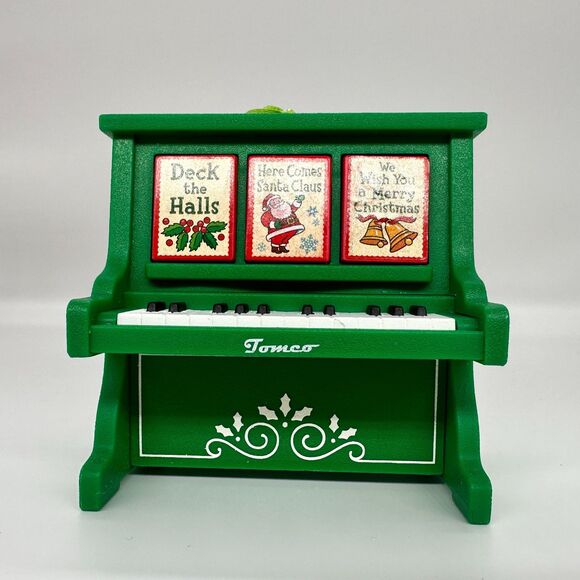 Hallmark Keepsake Caroling Piano Ornament 2016 Magic Light Sound - Picture 5 of 11